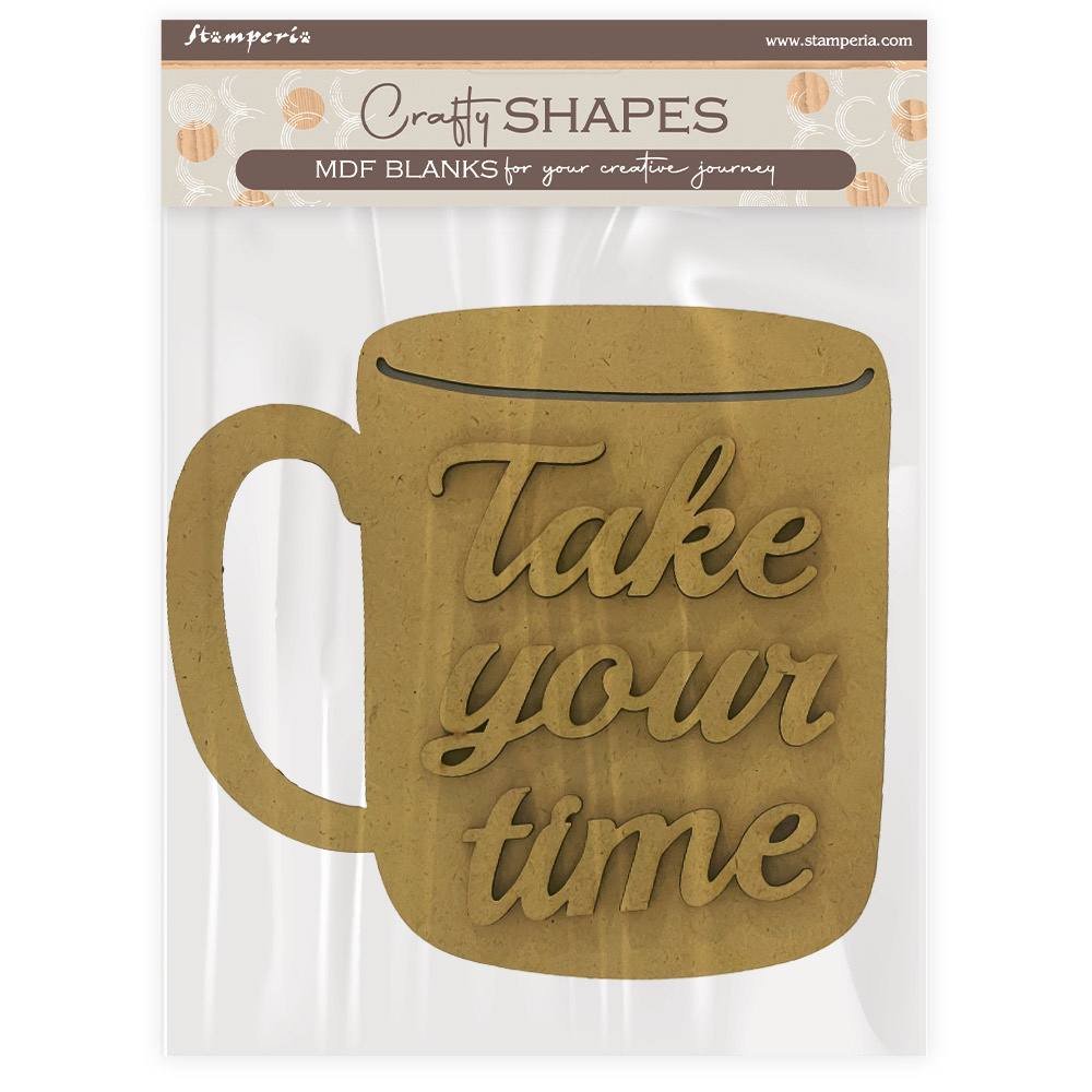 Stamperia Crafty shapes: Whispering woods cup