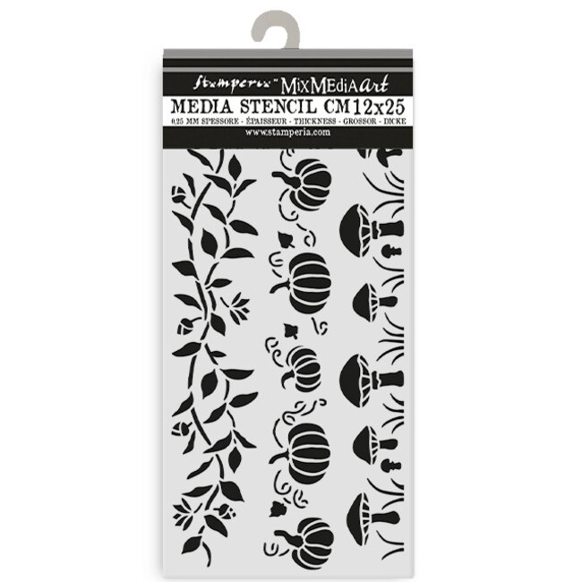 Stamperia Assortment stencils Whispering woods 8 pcs