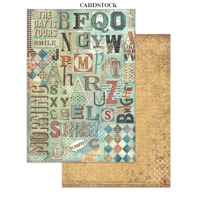 Stamperia Junk journal stickers, cut-outs, backgrounds - Furry Friends