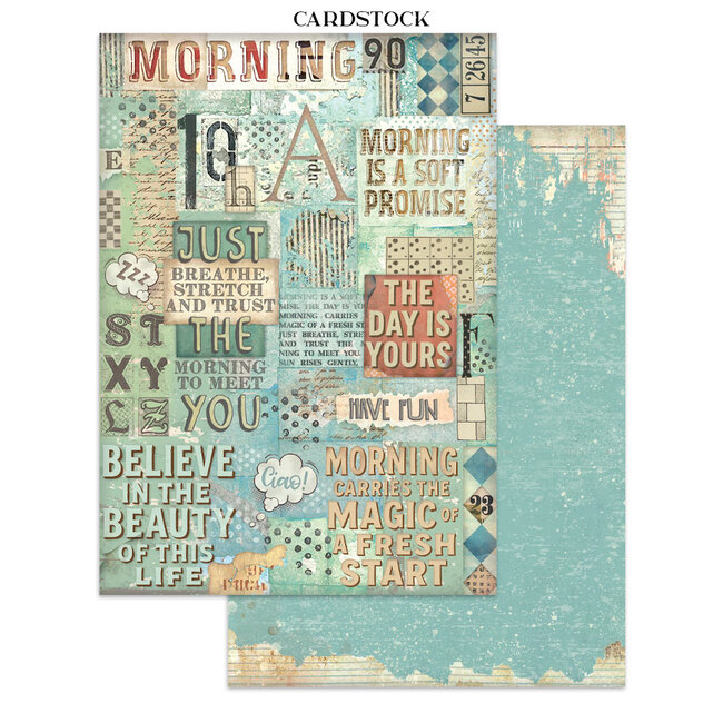 Stamperia Junk journal stickers, cut-outs, backgrounds - Furry Friends