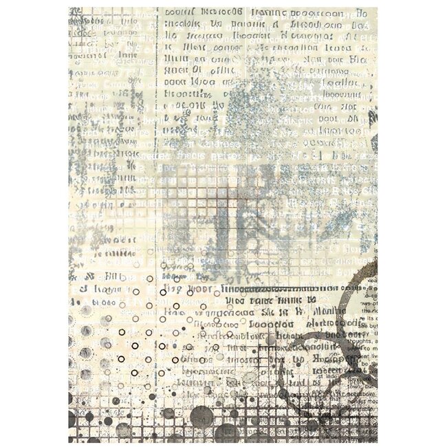 Stamperia Selection 8 Rice paper A6 backgrounds Furry Friends