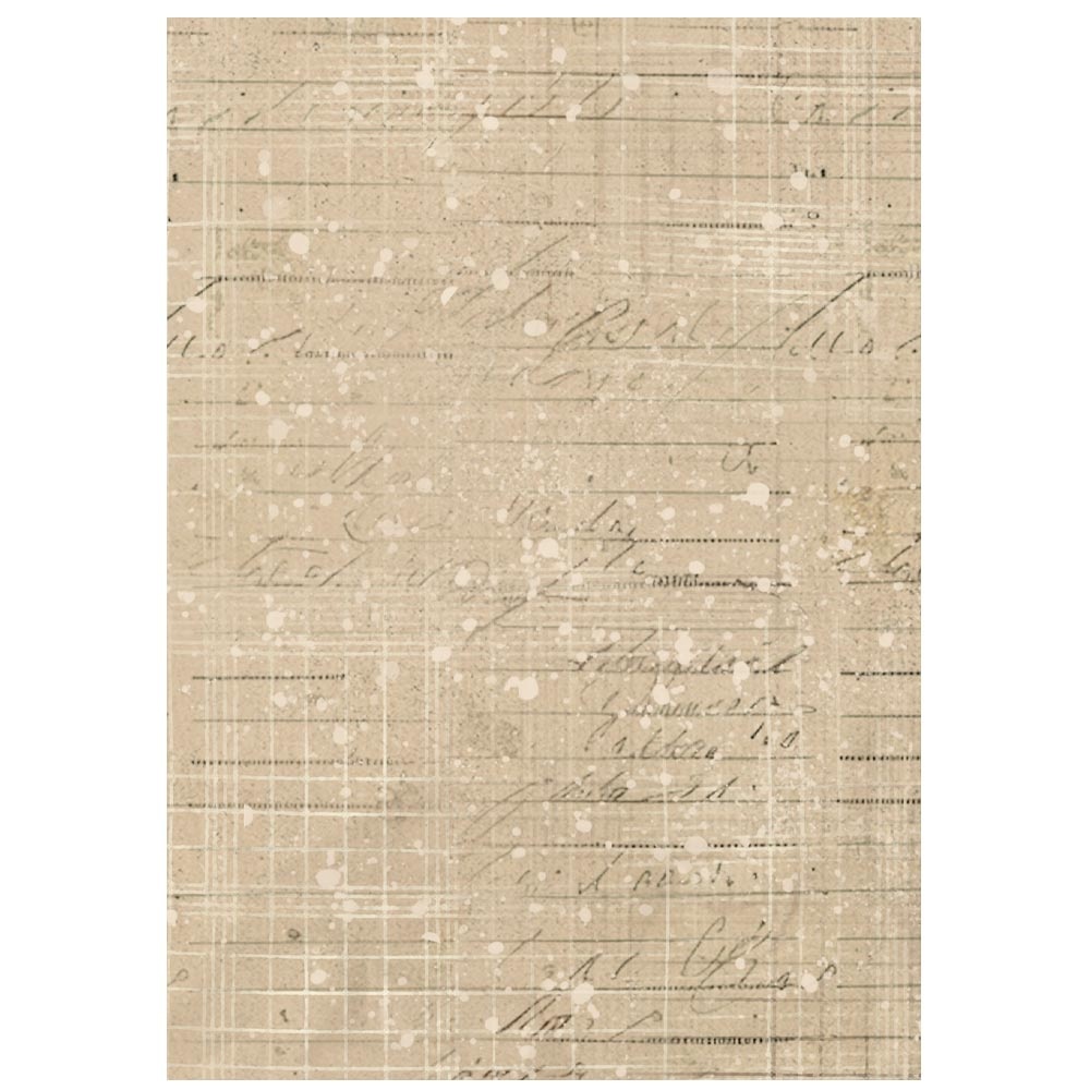 Stamperia Selection 8 Rice paper A6 backgrounds Furry Friends