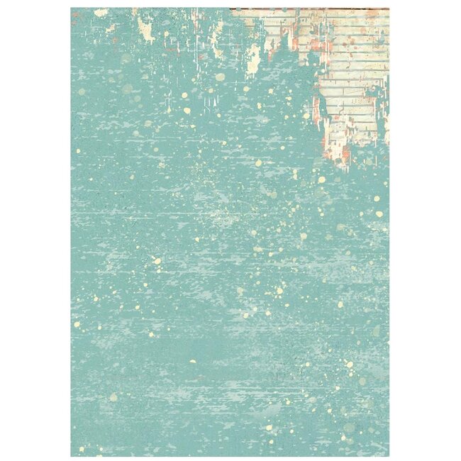 Stamperia Selection 8 Rice paper A6 backgrounds Furry Friends