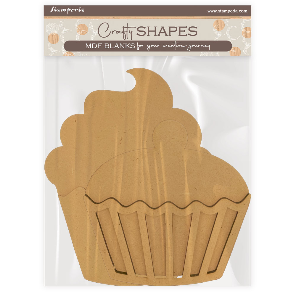 Stamperia Crafty shapes: Coffee and Chocolate sweet