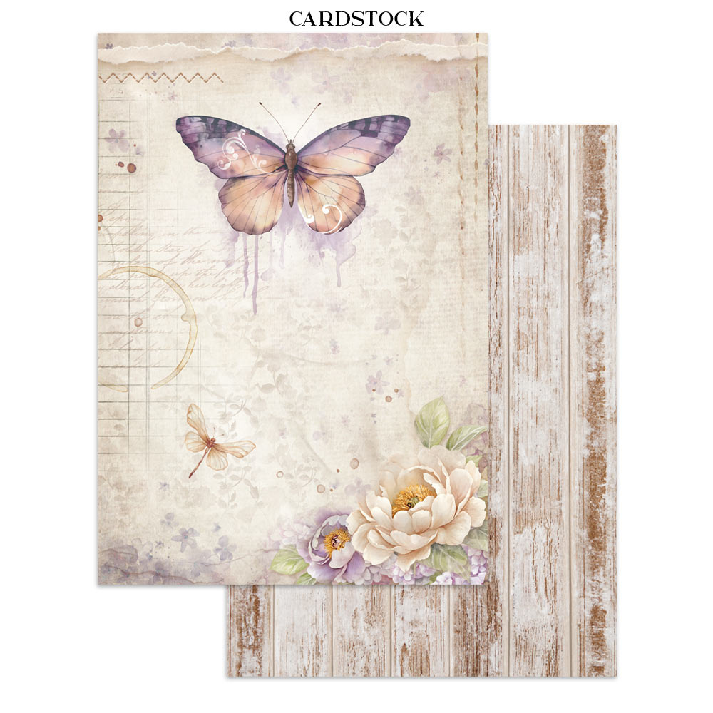 Stamperia Junk journal stickers, cut-outs, backgrounds - Quiet Days