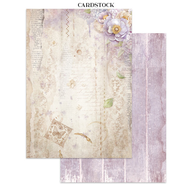 Stamperia Junk journal stickers, cut-outs, backgrounds - Quiet Days