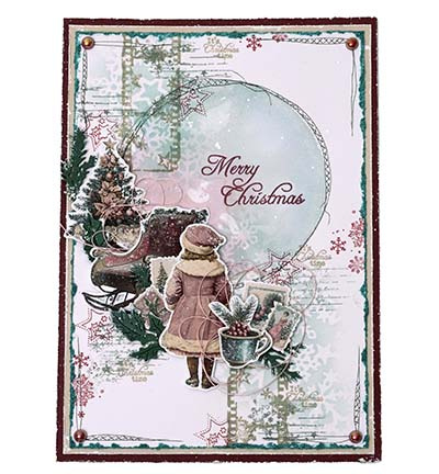 Studio Light JMA Clear Stamp Christmas deco Christmas Blush nr. 883