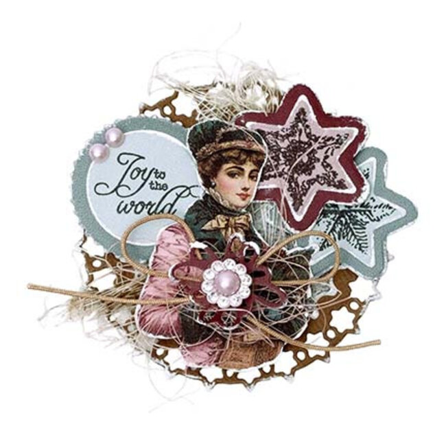 Studio Light JMA Paper Elements 35 Collage elements Christmas Blush nr. 45