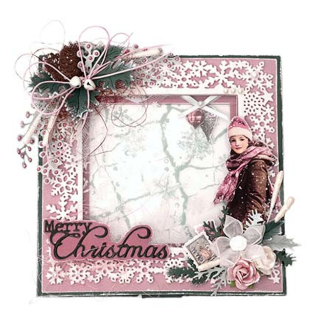 Studio Light JMA Paper Elements 35 Collage elements Christmas Blush nr. 45