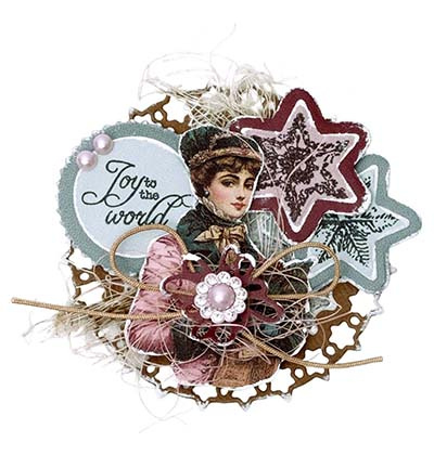 Studio Light JMA Designer Paper Pad Double-sided scrapbooking Christmas Blush nr. 394