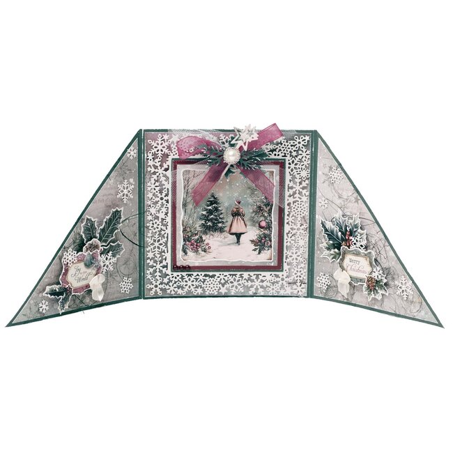 Studio Light JMA Die-cut Paper Pad Paper elements Christmas Blush nr. 392