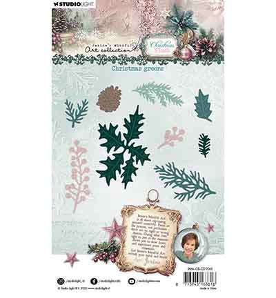 Studio Light JMA Cutting Die Christmas greens Christmas Blush nr. 1061