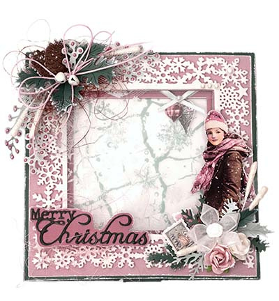 Studio Light JMA Cutting Die Christmas greens Christmas Blush nr. 1061
