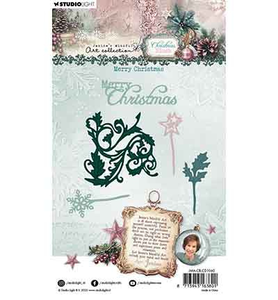 Studio Light JMA Cutting Die Merry Christmas Christmas Blush nr. 1060