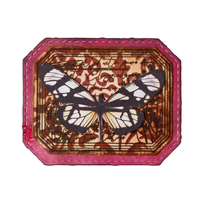 Studio Light SL Stamp & Cutting Dies Label & Stamp Grunge Collection nr. 100