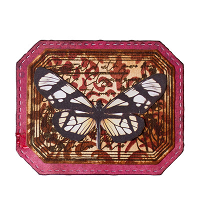 Studio Light SL Stamp & Cutting Dies Label & Stamp Grunge Collection nr. 100