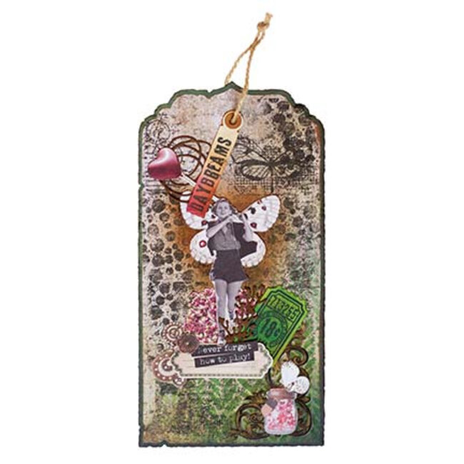 Studio Light SL Stamp & Cutting Dies Label & Stamp Grunge Collection nr. 100