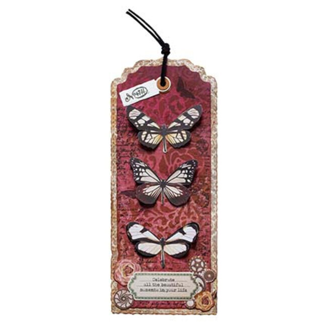 Studio Light SL Stamp & Cutting Dies Label & Stamp Grunge Collection nr. 100