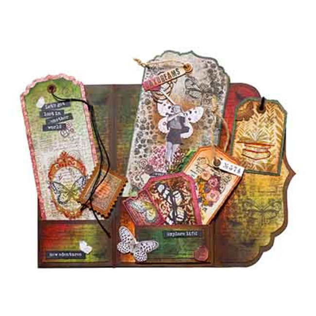 Studio Light SL Stamp & Cutting Dies Tag & Tickets Grunge Collection nr. 99