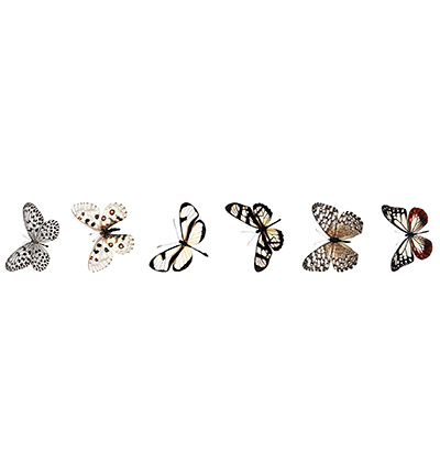 Studio Light SL Clear Stickers Butterfly Grunge Collection 5 Meter nr. 54