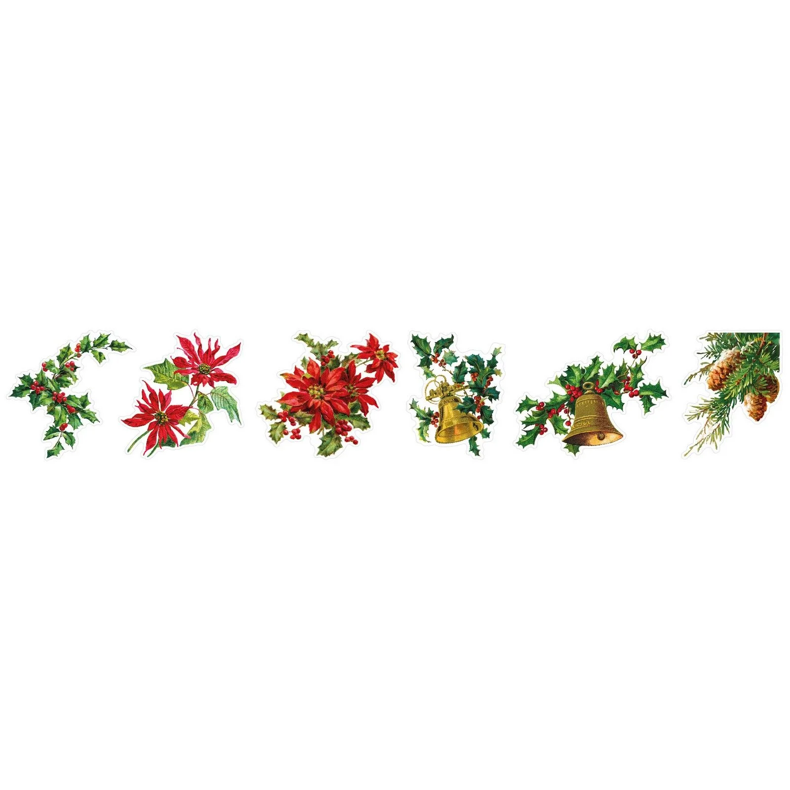 Studio Light SL Clear Stickers Vintage Figures 6 Designs Essentials 5 Meter nr. 46