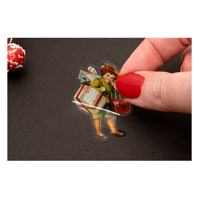 Studio Light SL Clear Stickers Vintage Greens 6 Designs Essentials 5 Meter nr. 47