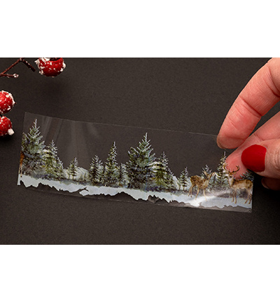 Studio Light SL Clear Stickers Winter Wonderland on a roll Essentials 5 Meter nr. 49