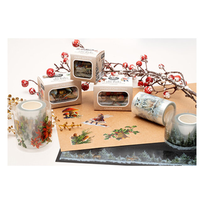 Studio Light SL Clear Stickers Fairy Winter on a roll Essentials 5 Meter nr. 51