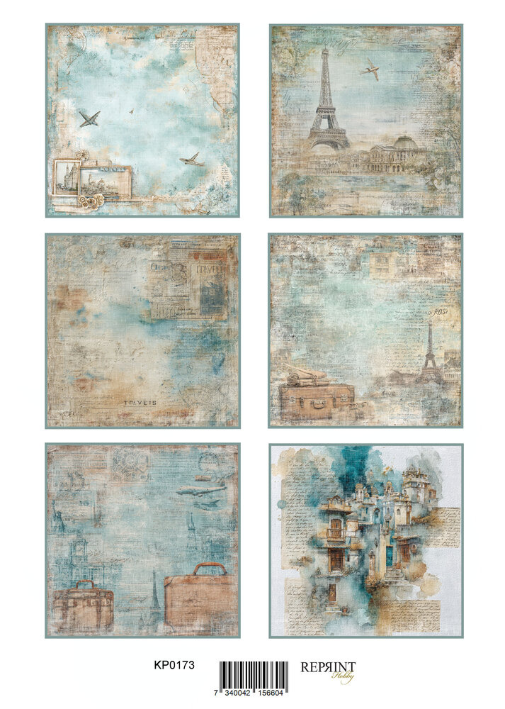 Reprint Masculine Moments A4 Cutouts (KPA4117)