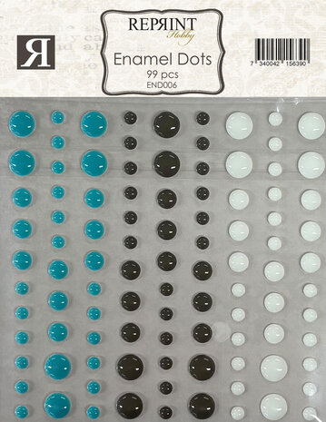 Reprint Masculine Moments Enamel Dost (99pcs) (END006)