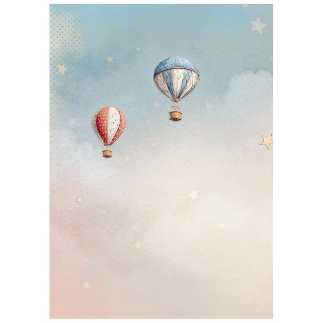 Stamperia Selection 8 Rice paper A6 backgrounds Family