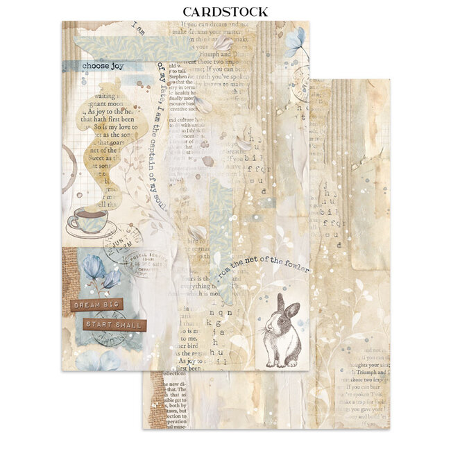 Stamperia Junk journal stickers, cut-outs, backgrounds - Secret Diary