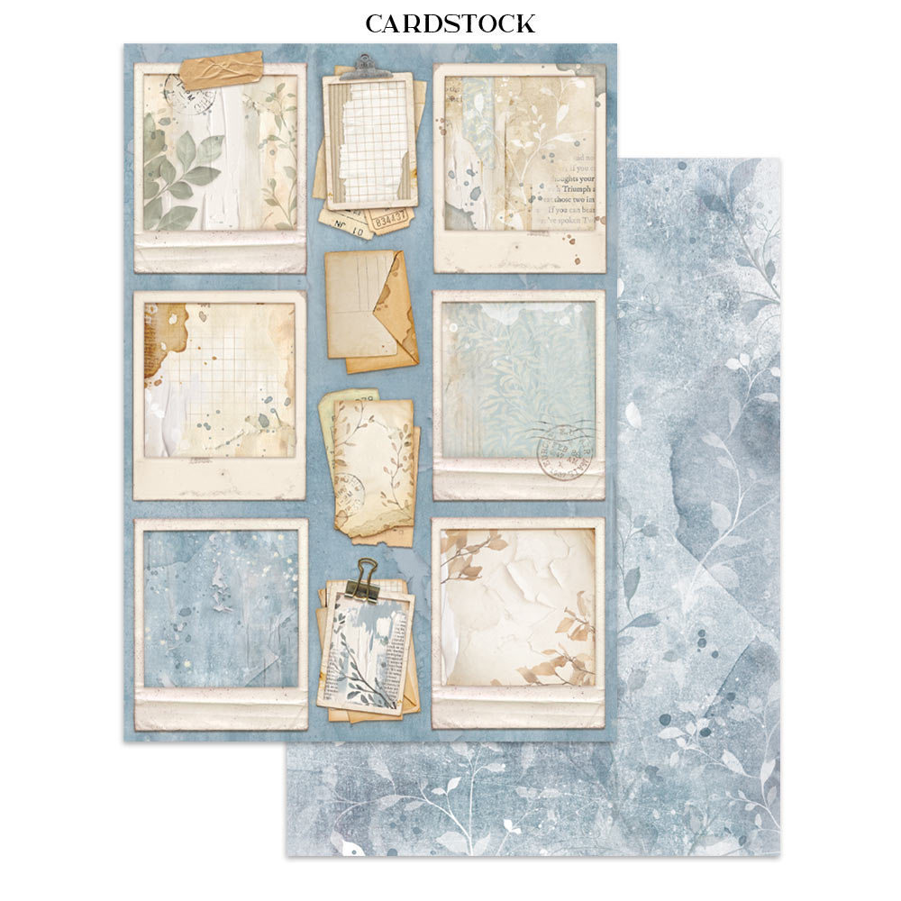 Stamperia Junk journal stickers, cut-outs, backgrounds - Secret Diary