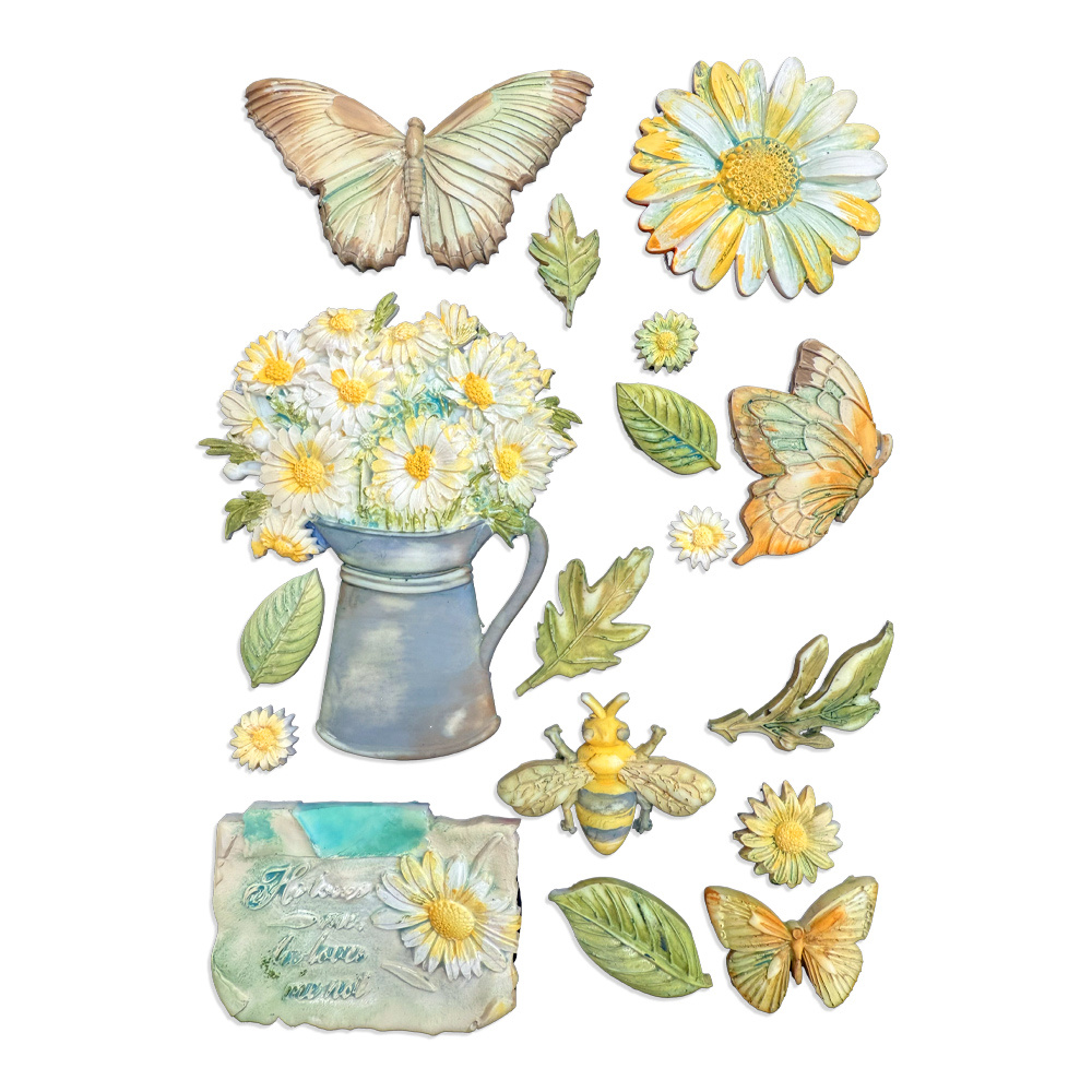 Stamperia Silicon mould A5 - Daisy Art Creative Art