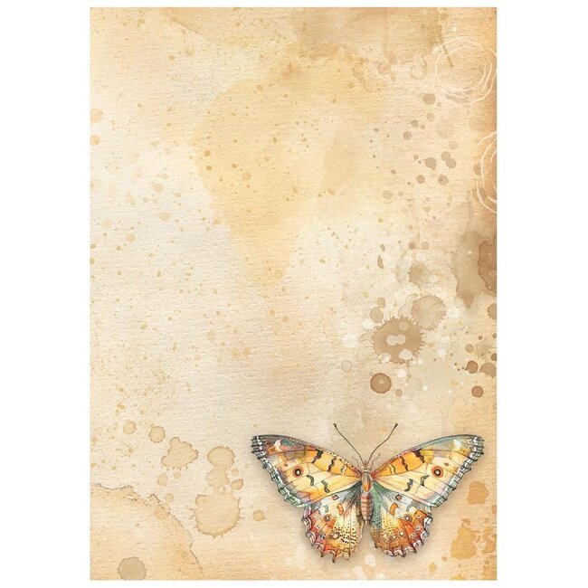 Stamperia Mini Rice paper A6 8 sheets Daisy Art