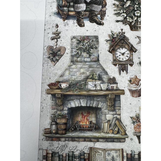 Stamperia Junk journal stickers, cut-outs, backgrounds - The Owl's House