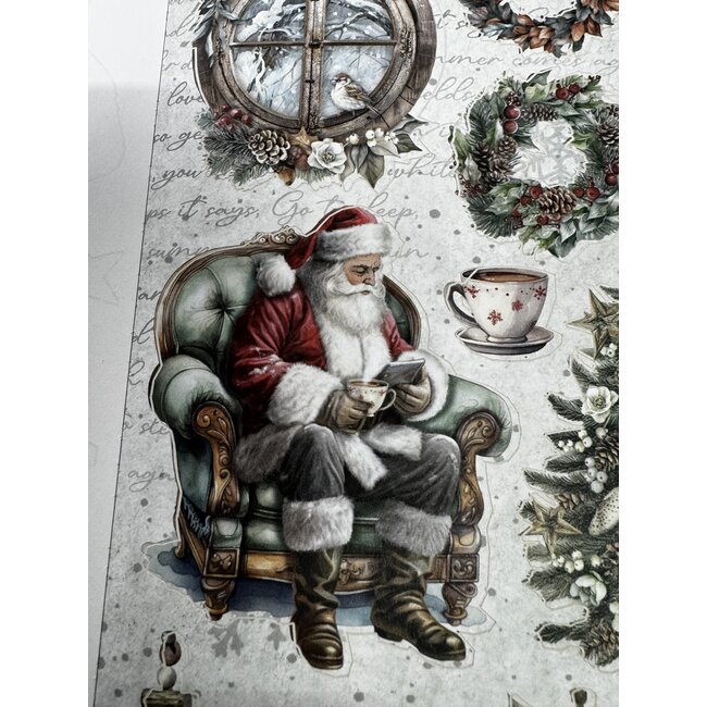 Stamperia Junk journal stickers, cut-outs, backgrounds - The Owl's House