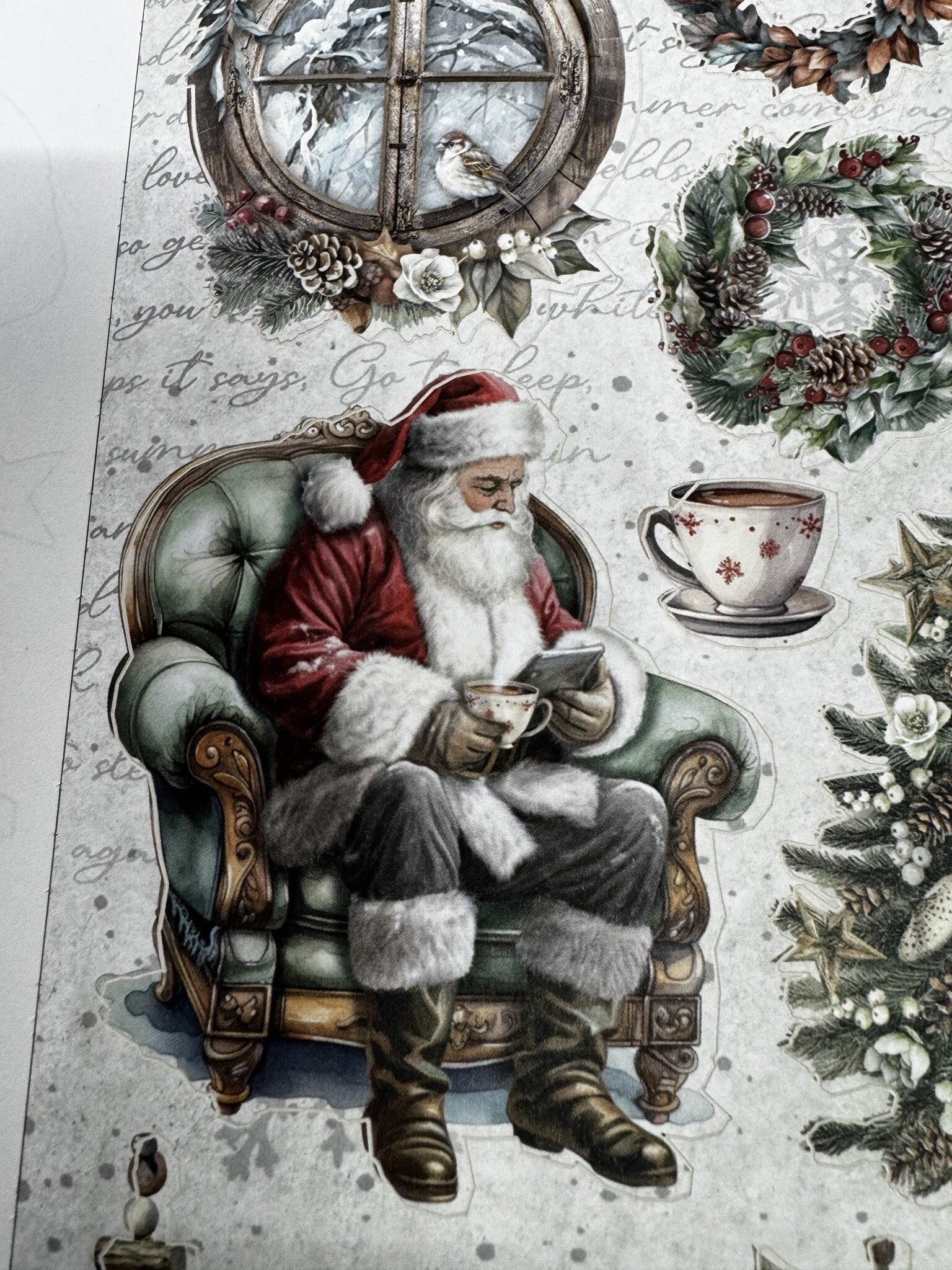 Stamperia Junk journal stickers, cut-outs, backgrounds - The Owl's House