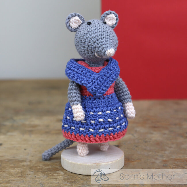 Hardicraft Häkelset - Mutter Maus - Amigurumi DIY Kit