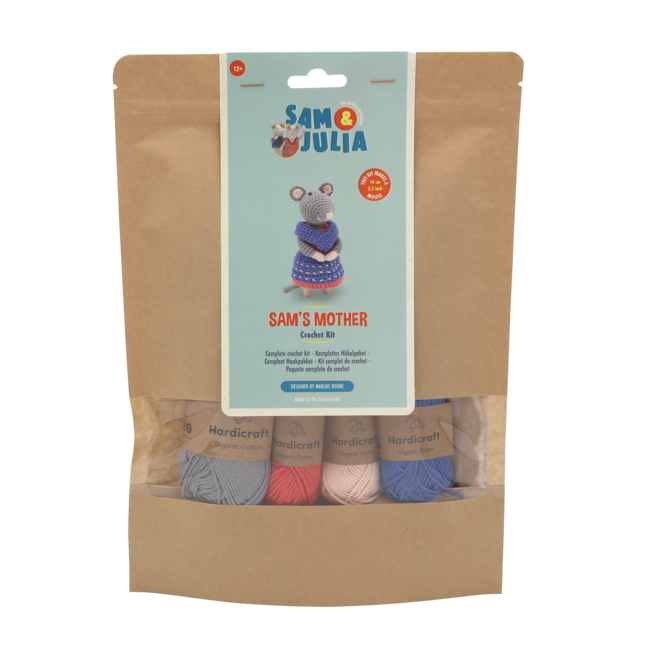 Hardicraft Haakpakket Moeder muis - Amigurumi DIY Kit