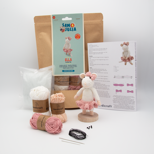 Hardicraft Haakpakket Ella - Amigurumi DIY Kit