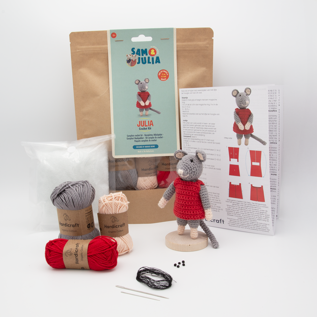 Hardicraft Häkelset - Julia - Amigurumi DIY Kit