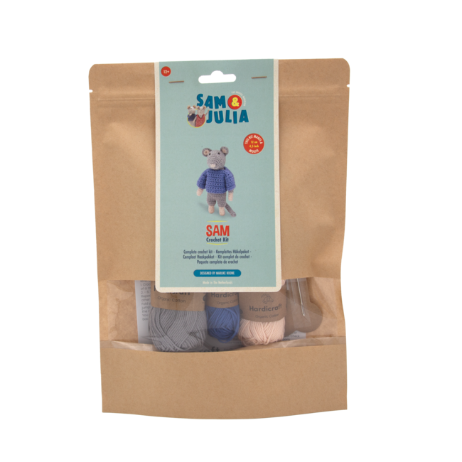 Hardicraft Häkelset - Sam - Amigurumi DIY Kit