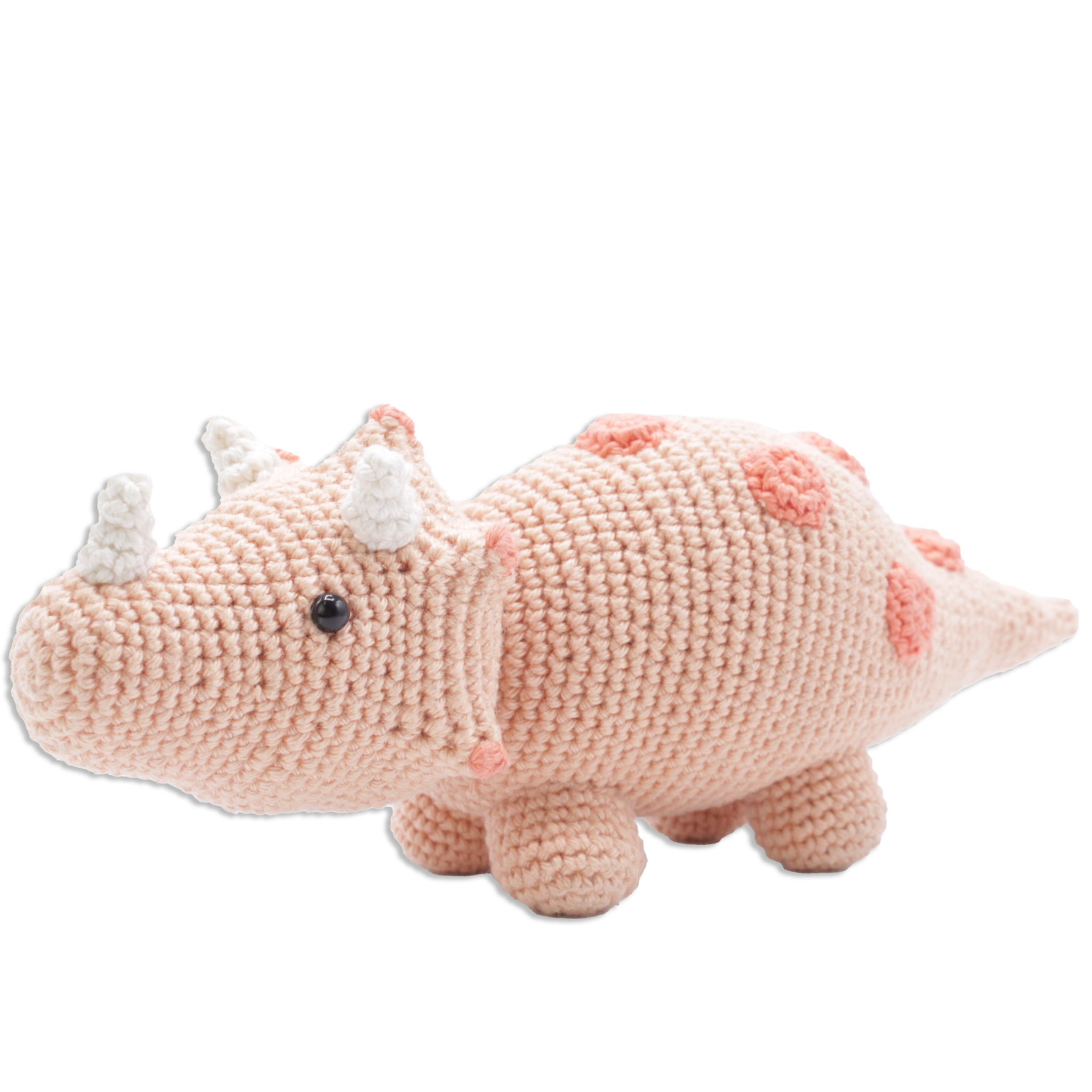 Hardicraft Haakpakket Dino Triceratops - Amigurumi DIY Kit