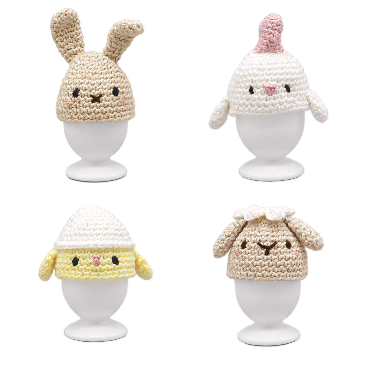 Hardicraft Haakpakket Eierwarmers - Amigurumi DIY Kit