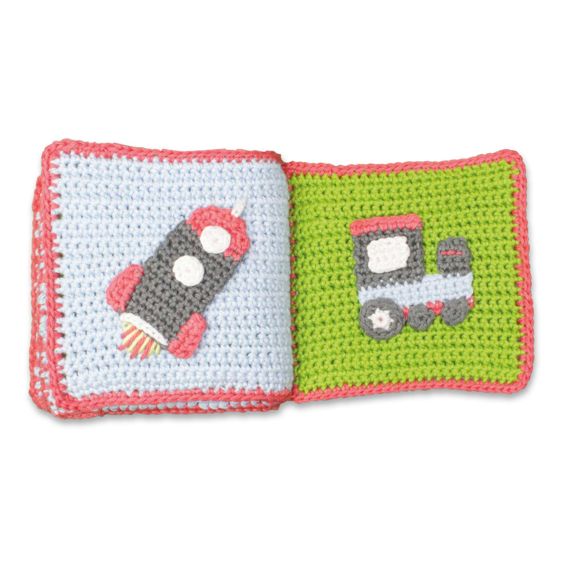 Hardicraft Haakpakket Zacht Boekje Voertuigen - Amigurumi DIY Kit