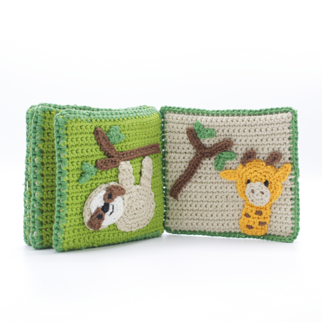 Hardicraft Häkelset Softbuch Dschungel - Amigurumi DIY Kit