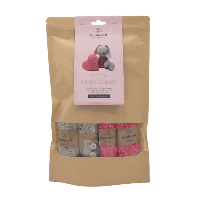 Hardicraft Häkelset Pippa Hase - Amigurumi DIY Kit