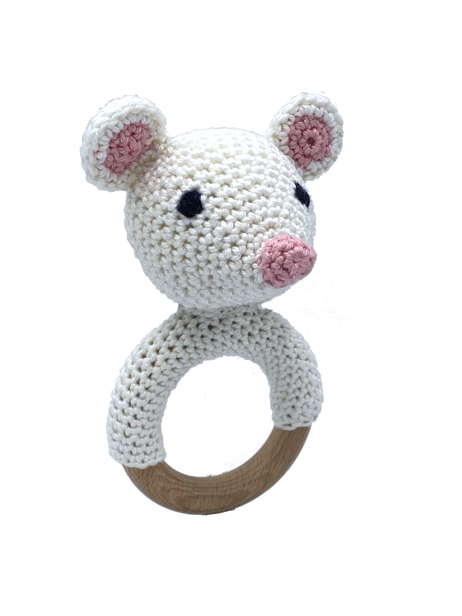 Hardicraft Haakpakket Rammelaar Muis - Amigurumi DIY Kit