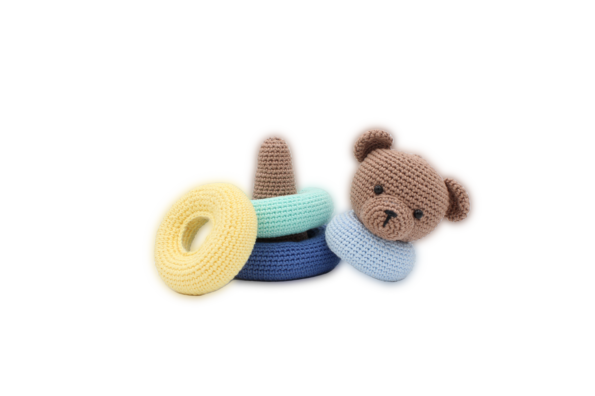 Hardicraft Crochet Kit Stacking Bear - Amigurumi DIY Kit